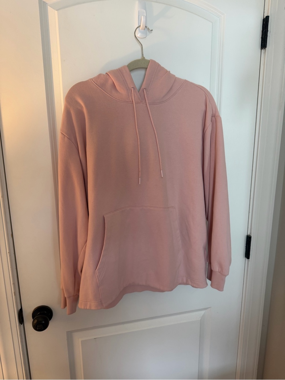 Athleta Light Pink Women's Pullover Hoodie